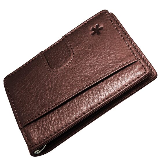 Handbags - 9831 Full Grain Leather Wallet with RFID Blocking & Money Clip - Minimalist